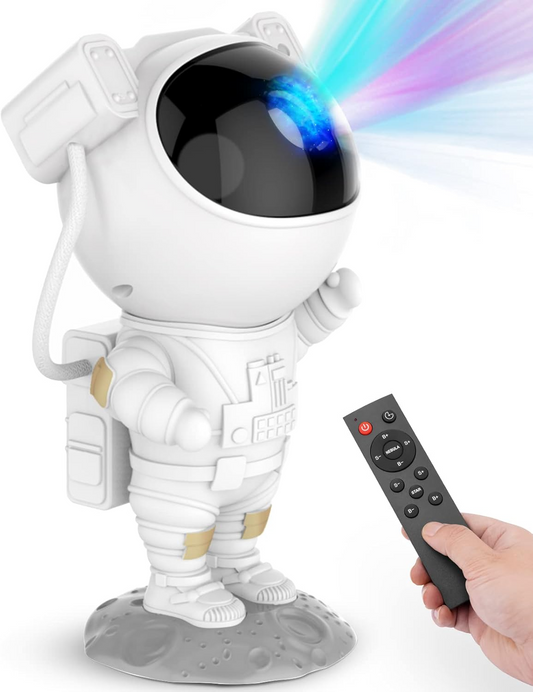 Galaxy Star Projector – Rotating Nebula Night Light