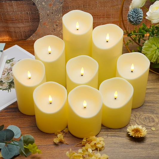 LED Flameless Candles with Remote – Cozy Holiday Decor