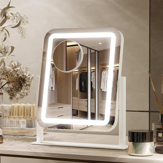 LED Vanity Makeup Mirror with Adjustable Brightness – Gift for Beauty Lovers
