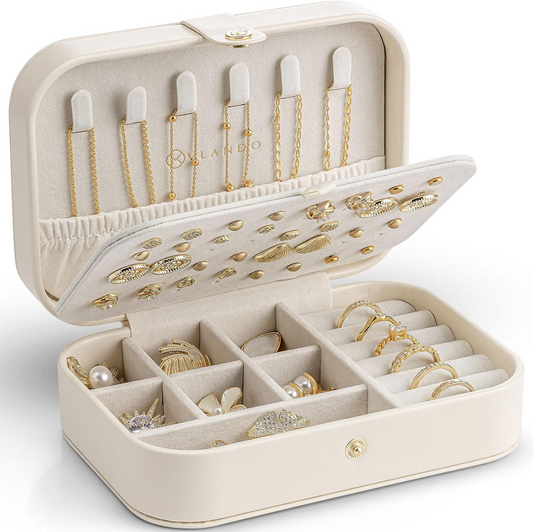 Travel Jewelry Organizer Case – Compact & Gift‑Ready
