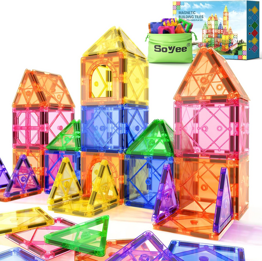 Magnetic Building Tiles – Creative STEM Set