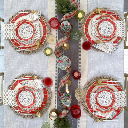 Christmas Party Tableware Set for 10 – Plates & Cups
